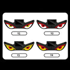 Solar Devil Eye LED Warning Light for ZEEKR X Facelift
