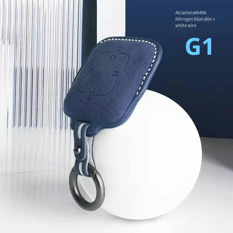 Suede Leather Key Holder for ZEEKR 7X