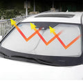 Front Windshield Sunshade for ZEEKR X Facelift