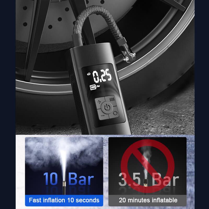 Portable Rechargeable Wireless Electric Tire Inflator for ZEEKR X