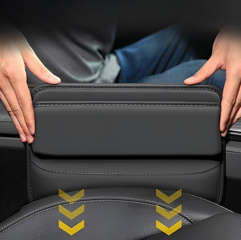 Leather Car Seat Sewn Gap Crevice Slot Storage Box for ZEEKR 001
