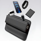 Leather Car Seat Sewn Gap Crevice Slot Storage Box for ZEEKR X