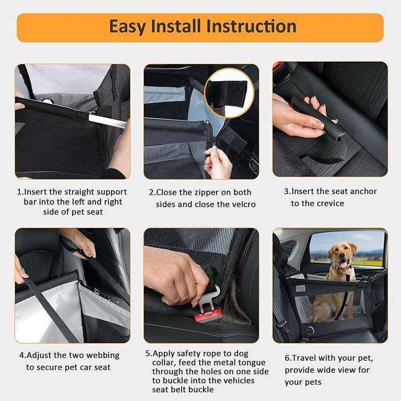 Pet Car Seat for ZEEKR X Facelift
