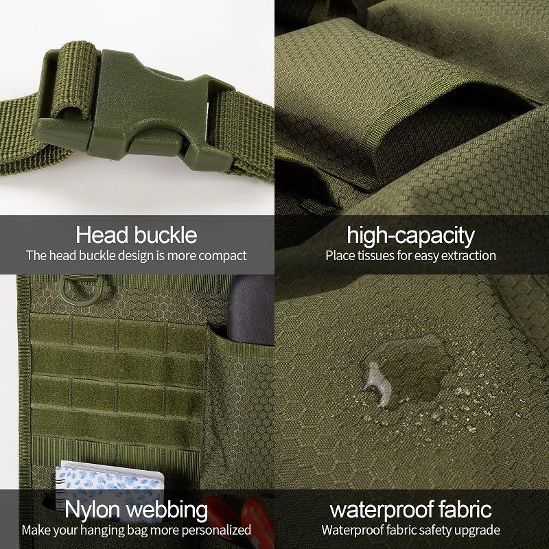 Car Seat Back Tactical Storage Bag for ZEEKR 7X