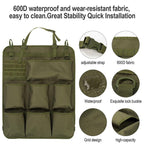 Car Seat Back Tactical Storage Bag for ZEEKR 7X