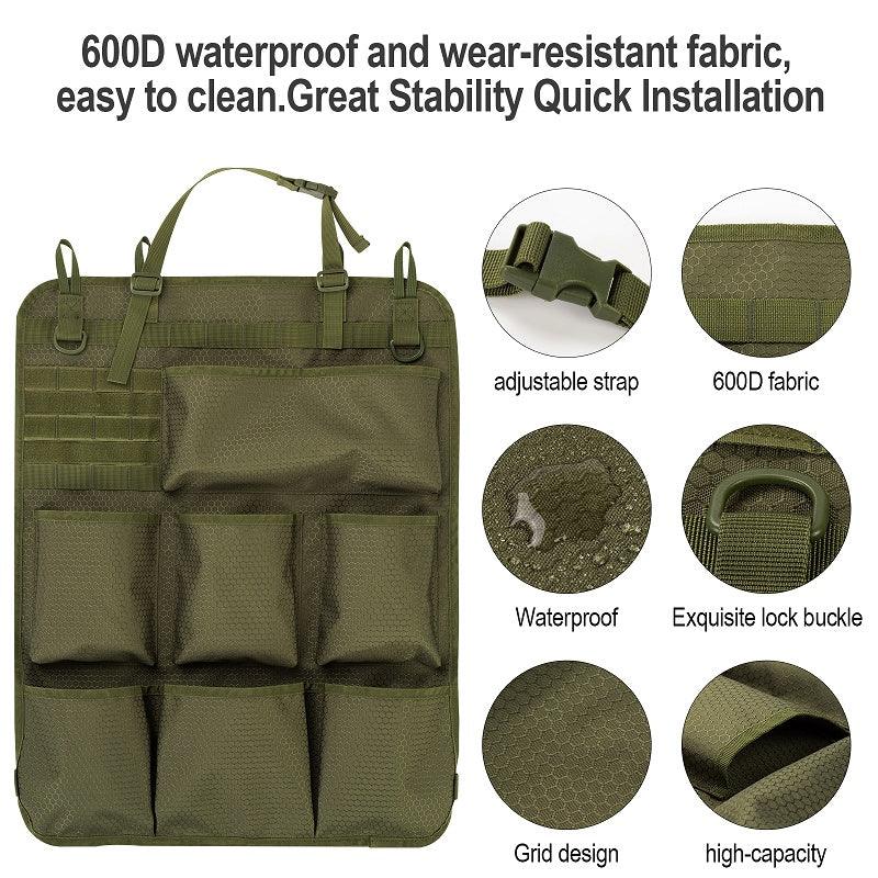 Car Seat Back Tactical Storage Bag for ZEEKR 7X